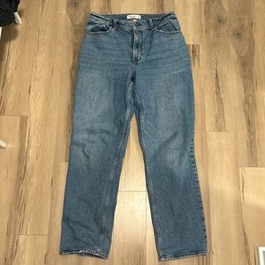 Abercrombie & fitch - curve love the 90s straight ultra high rise